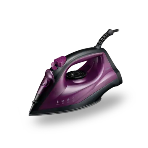 Ferro De Passar Vapor Elgin 42FVA09 200ml 1200W Roxo Preto 127V