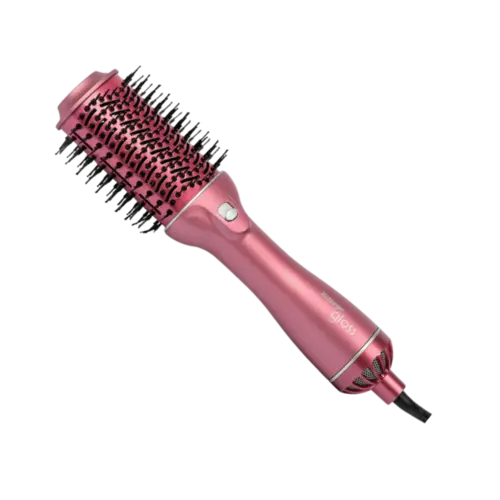Escova Modeladora Taiff Oval Gloss 1200W Rose Bivolt