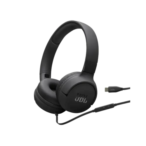 Headphone JBL Tune 520C USB-C Com Fio Preto