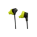 Fone De Ouvido JBL Endurance Run 3 Com Fio P-2 Preto e Verde Limao