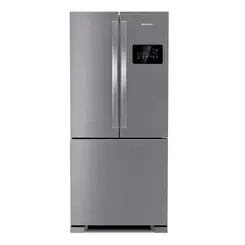 Refrigerador Brastemp BRO85AK 554 Litros Frost Free French Door A+++ Inverter Painel Touch Black e Funcao Turbo Freezer
