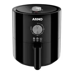Fritadeira AairFry Arno Com Capacidade de 4,2 Litros 1490W Atinge ate 200°C Preta