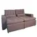 Sofa 3 Lugares Aga Retratil Monaco Linho Castor
