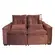 Sofa 3 Lugares Aga Retratil Berlim Suede Maia Ferrugem