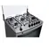 Fogao Piso Consul 5 Bocas CFS5NARUNA Forno Limpa+Facil, Botoes Removiveis, Prateleira Ajustavel Inox