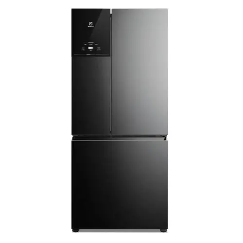 Refrigerador Electrolux 590 Litros Multidoor Efficient 3 Portas Inverter Preto Inox 127V