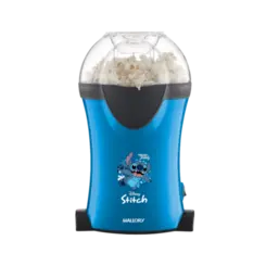 Pipoqueira Eletrica Mallory Stitch com Copo Medidor e Pes Antiderrapantes Azul 127V