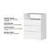 Comoda Infantil Peroba Smim New Com 3 Gavetas e Nicho Branco
