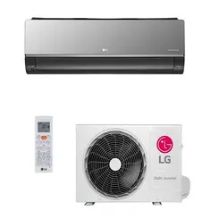 Ar Condicionado Split LG 12.000 Btus Hi Wall Dual Inverter Voice + AI Artcool Frio Cinza 200V
