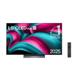Smart TV 55" LG Oled HDR10 AI 4K Google Cast Reconhecimento De Voz Preto