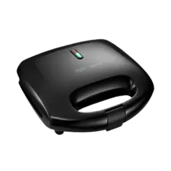 Sanduicheira Elgin Grill Break Time Antiaderente 800W Duplo Aquecimento Preto 127V