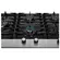 Cooktop a Gas Fischer 33810 92122 5 Queimadores Chama Platinium com Trempe de ferro fundido Bivolt