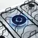 Fogao Dako Supreme 5 Bocas com Mesa Inox e Botoes Removiveis Titanium Bivolt