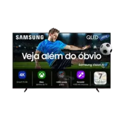 Smart TV 75" Samsung Neo QLED Ultra 4K Vision AI Assistente De Voz Alexa Integrado