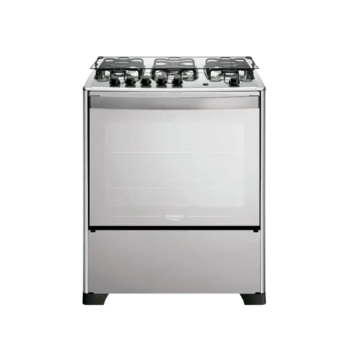 Fogao Dako Magister Style Espelhado 5 Bocas Com Mesa Inox e Botoes Removiveis Bivolt