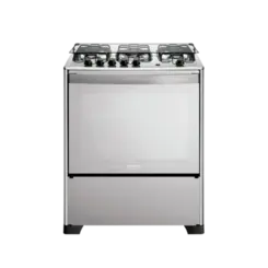 Fogao Dako Magister Style Espelhado 5 Bocas Com Mesa Inox e Botoes Removiveis Bivolt