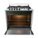 Fogao Dako Magister Style Espelhado 5 Bocas Com Mesa Inox e Botoes Removiveis Bivolt