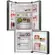 Refrigerador Electrolux IM7B 480 Litros Frost Free Inverter Efficient Com AutoSense 3 Portas Black Inox Look 127V