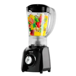 Liquidificador Mallory Fast Mix 2,1L 2 Velocidades + Pulsar Preto 127V