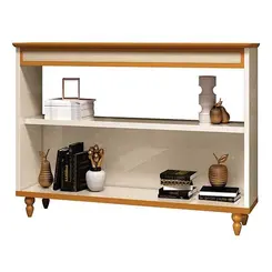 Aparador Memphis EDN 027201 Em Tela Rathan Off White/Cedro