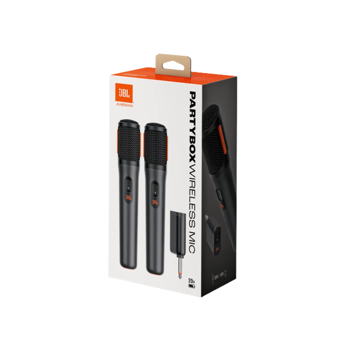 Microfone JBL Sem Fio JBLPBWIRELESSMIC Party Box Wireless Preto