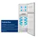Refrigerador Mystic 255L MYRFN268LSSBR 2 Portas Frost Free Dual Inverter Inox 127V
