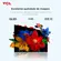 Smart TV 40" TCL Qled Google TV 40S5K FHD Wi-Fi Bluetooth
