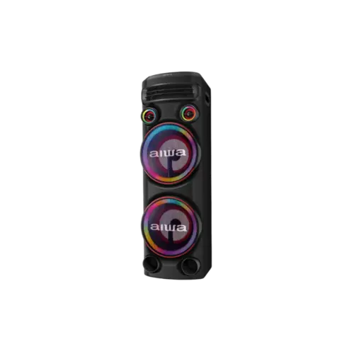 Torre De Som Aiwa AWST2W02 2300W Bluetooth RGB USB Preto Bivolt