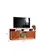 Rack Bancada Orlando 1.8 Mobler Cinamomo Mel/Off White