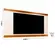 Painel Garden 2.20  EDN 024499 TV Ate 75" Polegadas Off White Cedro