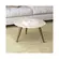 Mesa de Centro Sorelle Hb Moveis Redonda em MDF White