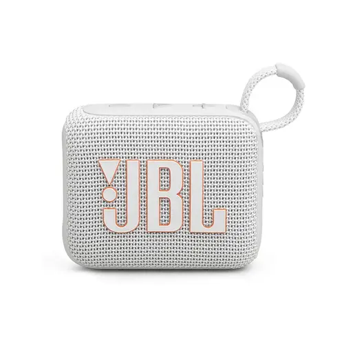 Caixa De Som JBL GO 4 Bluetooth a Prova D'agua e Resistente a Poeira Branco