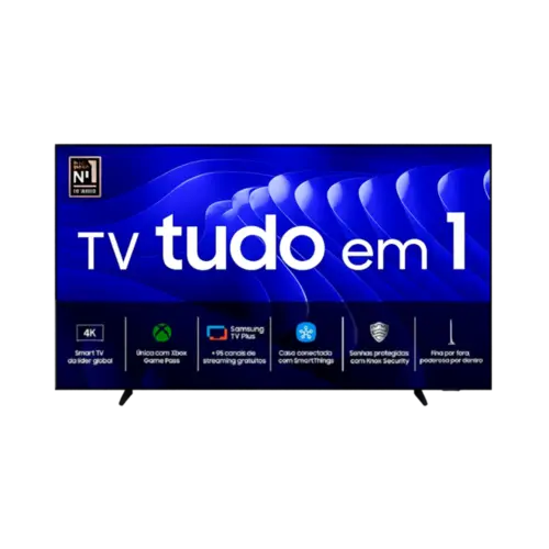 Smart TV 98" Samsung Crystal LED 4K  HDR+ Super Big Assistente De Voz Alexa Integrado