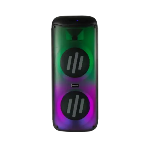 Caixa De Som Frahm Amplificada Bluetooth 5.0 Com Led Preto
