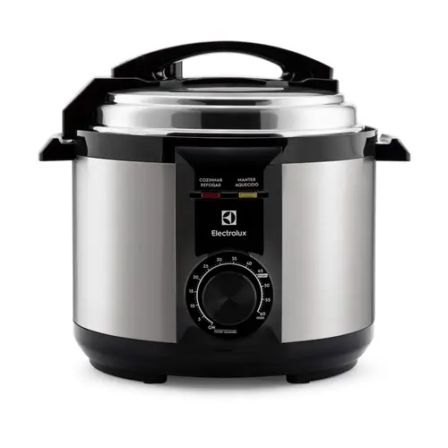 Panela De Pressao Eletrica Electrolux Efficient 5 Litros Preto Inox 127V