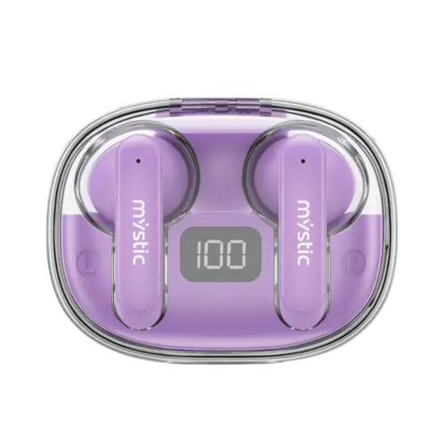 Fone De Ouvido Bluetooth Mystic Wind Lilas