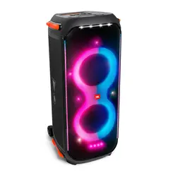 Caixa de Som JBL Partybox 710 800W Bluetooth A Prova de Respingos d’Agua e Show de Luzes Preta
