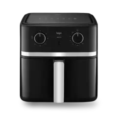 Fritadeira Elgin Air Fryer 8 Litros Gran Fry Air Circuit 360° Preto 127V