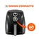 Fritadeira Mondial AFN-40-BFS 4L Air Fryer 1500W Temperatura Ate 200ºC