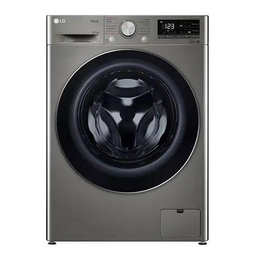Lava e Seca Smart LG 12Kg VC4 Com Inteligencia Artificial Inox Look 127V