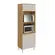 Paneleiro Itatiaia PAN-70 New Porto 3 Portas 2 Nichos para Forno Off White