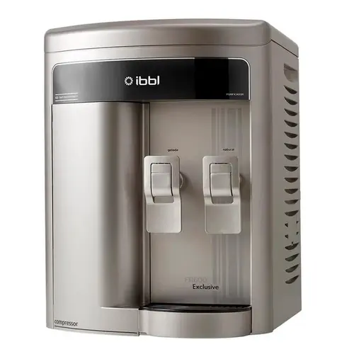 Purificador IBBL Exclusive Agua Natural e Gelada Com Compressor Prata 127V