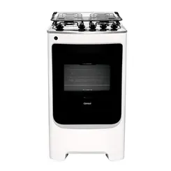 Fogao Piso Consul 4 Queimadores Acendimento Automatico Branco Bivolt