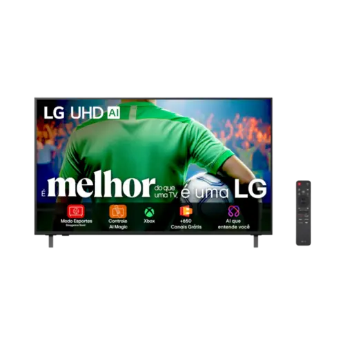 Smart TV LG 75" 75UA8550 4K 2025 IA Voice ID