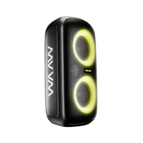 Caixa De Som Waaw By Alok Infinite 100W IPX4 Preto e Verde