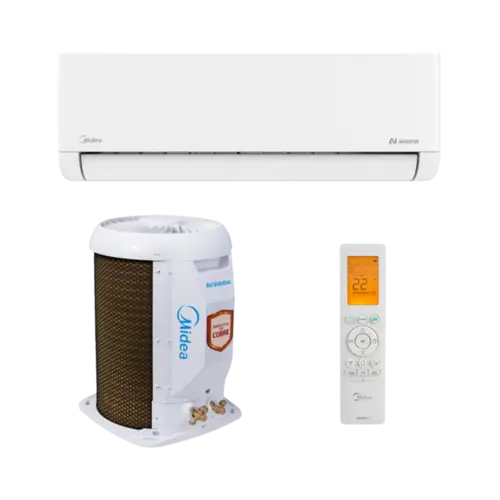 Ar Condicionado Split Midea 22.000 BTUs Hi Wall Airvolution Inverter Monofasico Branco 220V