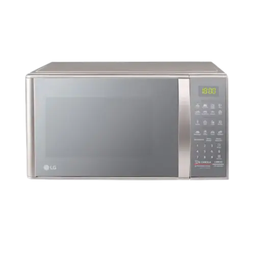 Micro-Ondas LG 30 Litros Solo Limpa Facil EasyClean Prata 127V