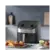 Fritadeira Midea Air Fryer 4,5 Litros Com Desligamento Automatico Preto Inox 127V
