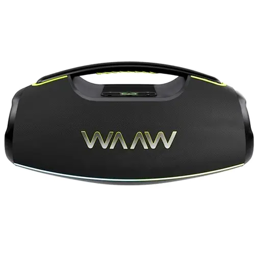 Caixa de Som WAAW By Alok Hyperboom 1000 WAAW0037 180W Resistente a agua IXP7 Bluetooth Preto