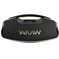 Caixa de Som WAAW By Alok Hyperboom 1000 WAAW0037 180W Resistente a agua IXP7 Bluetooth Preto